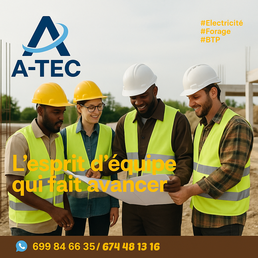 Equipe A-TEC sur chantier