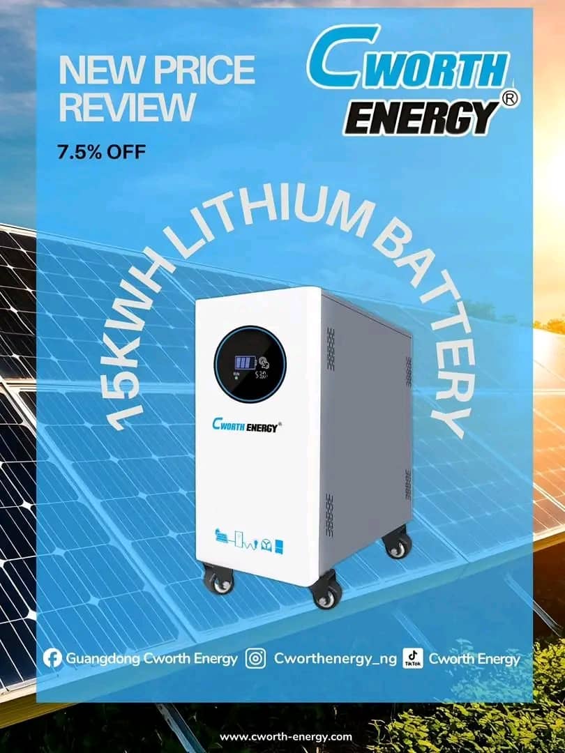 Gamme Batteries CWorth Energy