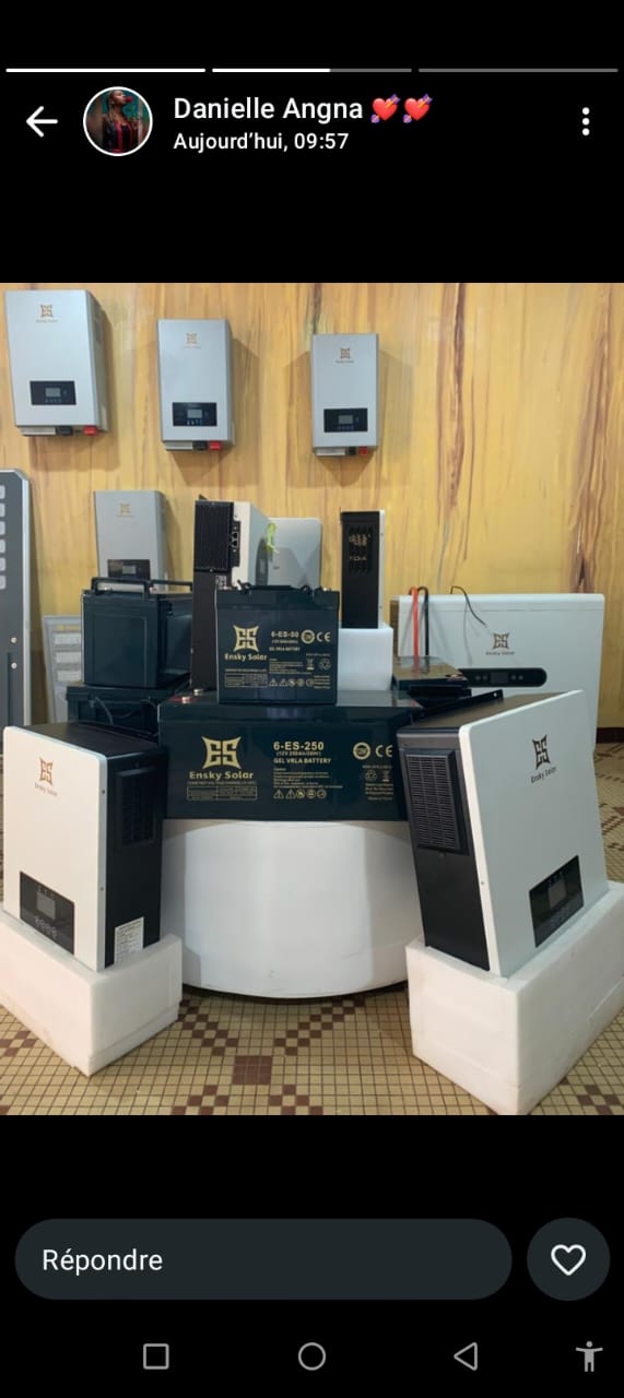 Equipements en Magasin